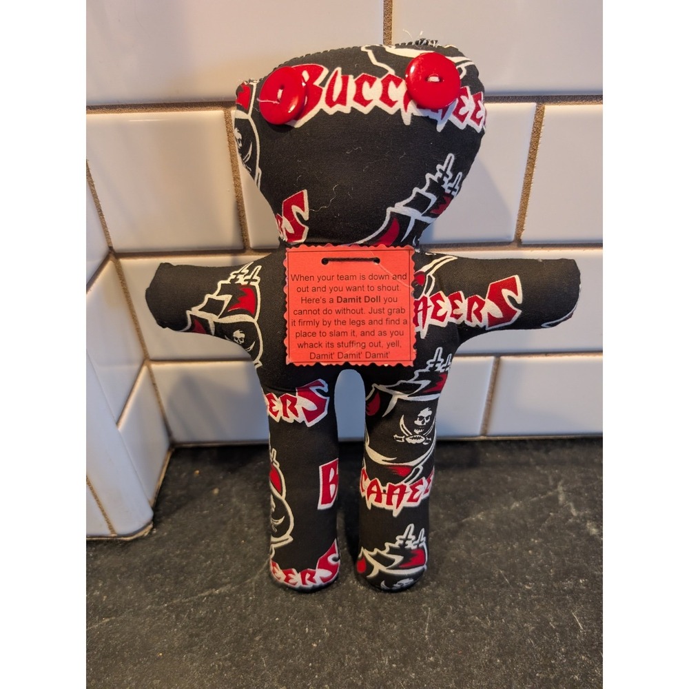 Tampa Bay Buccaneers NFL Football Team Voodoo Dammit‎ Doll Plush Toy